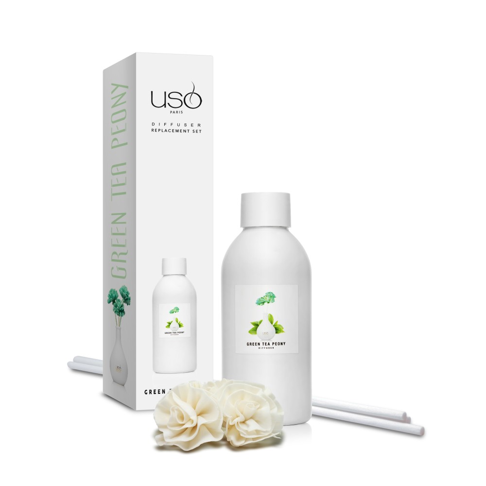 Green Tea Peony Set de rezervă pentru odorizant